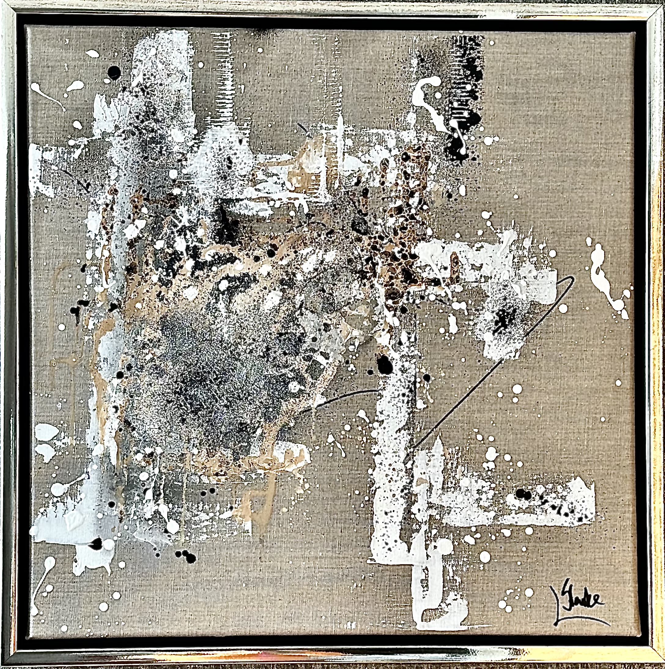 Mountain No. 1 - Mixed Media Werk von Anke Starke