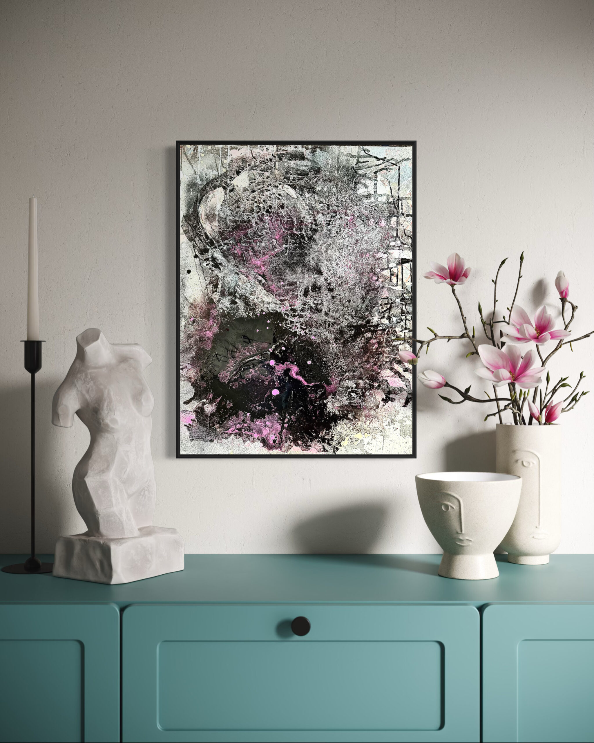 Violett in Aufruhr - zweite Ansicht