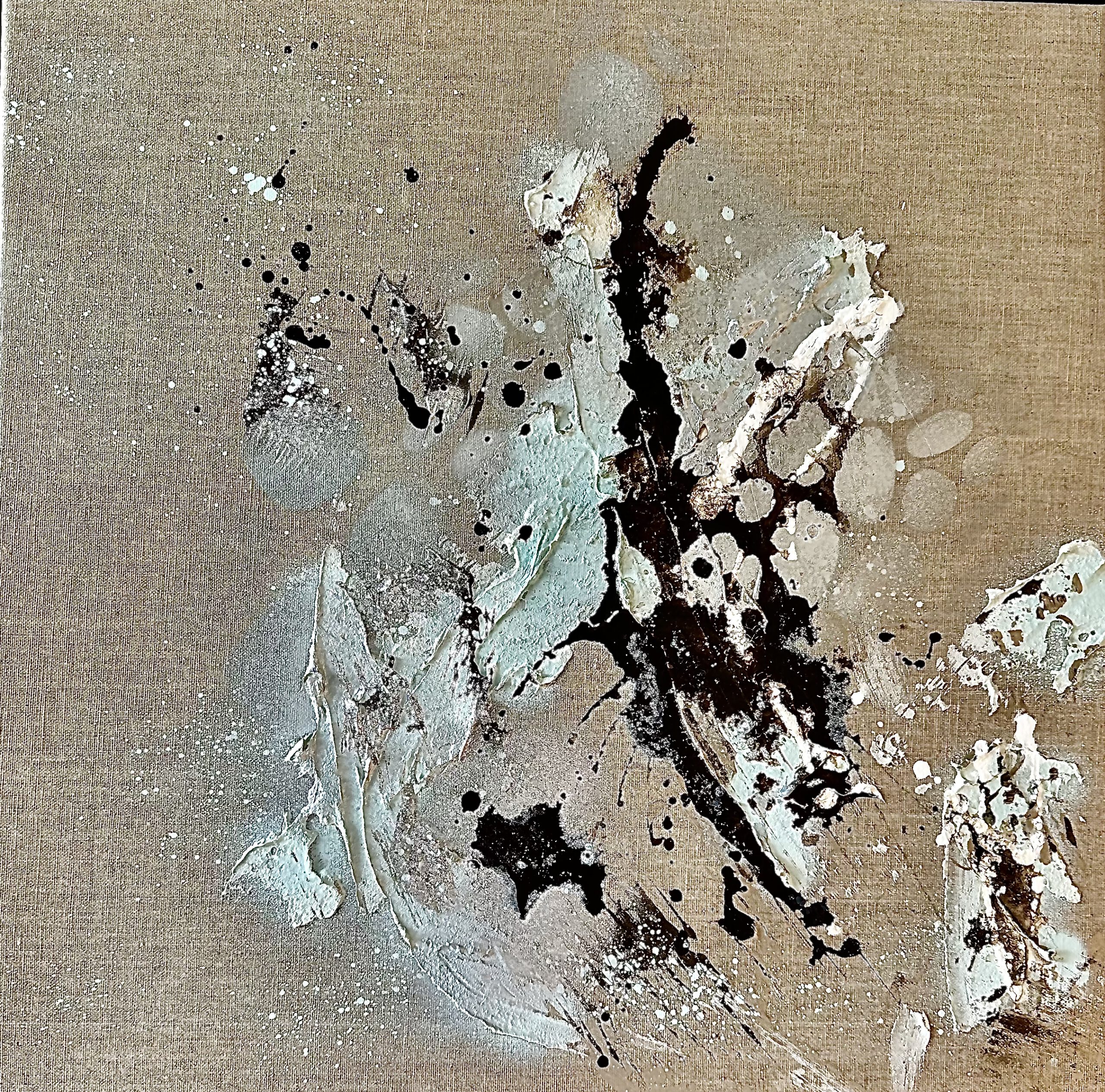 Explosion No. 1 - Mixed Media Werk von Anke Starke